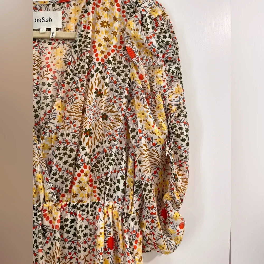 ba&sh Multicolor Patterned Maxi Dress - Picture 3 of 6